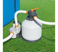 Flowclear Pompe de filtration à sable 5678 L/h, pompe de filtration, pompe à filtre, pompe à filtre pour piscine hors sol