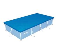 Bestway Flowclear Swimming Pool Cover for Rectangular Steel Pro Pools, Multiple Sizes