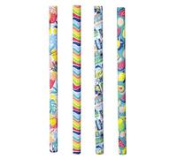 Bestway Frites de Piscine recouvertes de Tissu Summer Soirée - 6,5 cm x 6,5 cm x 122 cm - Multricolore