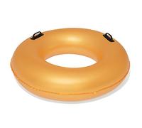 Bestway Pneu Flottant Or 91cm Bouée Gonflable Aide Anneau de Bain Deux Poignées