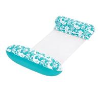 Bestway Hamac de Piscine Catching Rays - 114 cm x 81 cm x 22 cm - Vert/Blanc