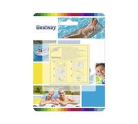 Bestway 62068 Lot de 10 rustines de réparation Robustes pour crevaison de Piscine Multicolore