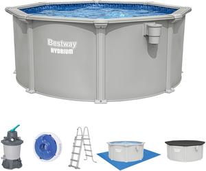 BESTWAY Hydrium Piscine hors sol ronde, 300 x 120 cm 56566