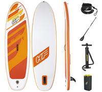 Hydro-Force Planche Gonflable pour Stand up Paddle. Mixte Jeunesse, Multicolore, 9' x 30" x 4.75"/2.74m x 76cm x 12cm Aqua Journey Set