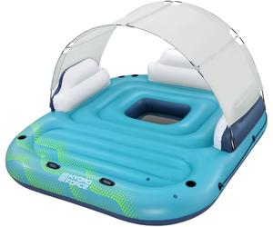 BESTWAY Hydro-Force Île gonflable pour 5 personnes avec parasol 280 x 257 x 81 cm 43407