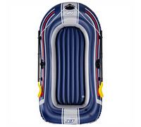 Bestway Hydro-Force Treck X1 Bateau Gonflable 228 × 121 × 32 cm avec Rames et Pompe à pied