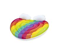Bestway Île flottante gonflable Arc-en-ciel 175x163 cm Plage et Piscine 43722