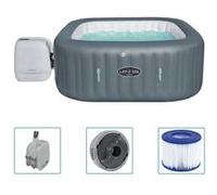 Bestway - Jacuzzi - Lay-Z-Spa - Hawaii HydroJet Pro - Gonflable - Y compris appartenir - 180cm x 180cm x 71cm Gris G