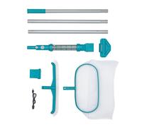 Bestway® Kit d'entretien de piscine AquaSurge™ avec aspirateur de piscine à batterie, épuisette et brosse de piscine pour des tailles de piscine jusqu'à 610 cm