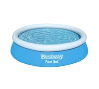 Bestway Kit Piscine Gonflable Ronde Fast Set - 183 cm x 183 cm x 51 cm - Bleu