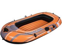 Bestway Kondor 2000 Bateau Gonflable en Caoutchouc pour 1 Adulte et 1 Enfant Orange 1,88 m x 98 cm