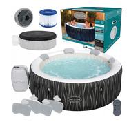 Bestway® Lay-Z-SPA® DEL bain à remous Hollywood AirJet™ pour 6 personnes Ø 19...
