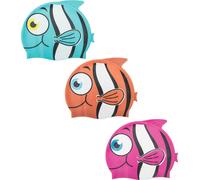 Bestway® Lil Buddy™ Bonnet de bain en silicone 3 ans et plus, assorti