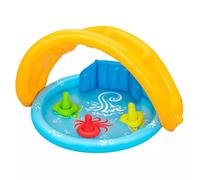 Bestway Lil' SeaShapes Pataugeoire avec Pare-Soleil 115 x 89 x 76 cm
