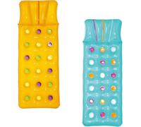 Bestway Lilo Lot de 2 matelas gonflables 18 poches pour bain de soleil