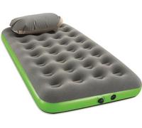 Bestway Lit à air 1 personne Roll & Relax - 188 x 99 x 22 CM - Inclus sac de voyage 3 en 1, coussin et pompe à main - Se gonfle en 50 secondes - Pour l'intérieur et l'extérieur