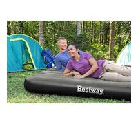 Bestway Lit gonflable 3-en-1 Noir et gris 188x99x25 cm matelas à air