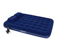 Bestway Lit Gonflable Floqué Avec Oreiller Et Pompe À Air 203x152x22cm