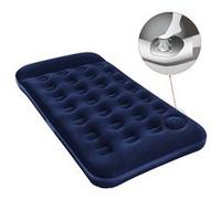 Bestway Lit gonflable floqué avec pompe à pied intégrée 188x99x28 cm Multicolore G