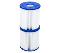 Lot de 2 cartouches Type I, Blanc/bleu