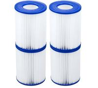 Bestway Lot de 4 Cartouches Type II, Blanc/Bleu