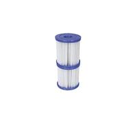 Bestway Lot de 6 cartouches de filtre Type I (8,1 x 8,9 cm)