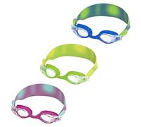 Bestway Lunettes de natation pour enfant de plus de 7 ans SplashFlex - 18 cm x 4,5 cm x 4,5 cm - Multicolore