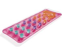 Bestway matelas à air Fashion Lounge 188x71cm matelas à air flottant lit à eau lit de camping lit d'hôte île de bain, couleur:rose