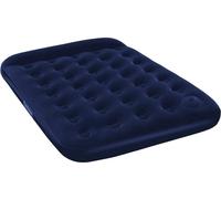 Bestway Matelas à air Gonflable Floqué avec pompe à pied 191x137x28 cm
