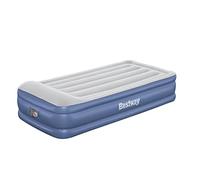 Bestway Tritech Twin Reinforced Built-in Pump Single Air Bed Blanc 191x97x46cm
