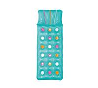 Bestway Matelas gonflable Color Lounge 188 x 71 cm (1 matelas turquoise)