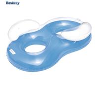 Bestway Matelas Gonflable Détente Siège Flottant Île de Bain Lit Eau Pont Nager