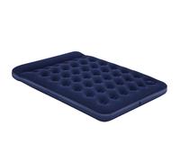 Bestway Matelas Gonflable Floqué avec Pompe à Pied Intégrée Lit de Camping Bestw