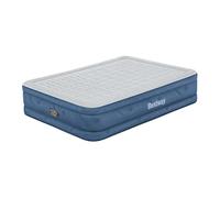 Bestway 80" x 60" x 18"/2.03m x 1.52m x 46cm Fortech Airbed Queen Snugable Top Built-in AC Pump