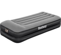 Bestway Premium Lit floqué Single 191 x 97 x 46 cm + Oreillé + Pompe électrique 220-240 V + Sac de Voyage