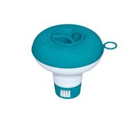 Bestway Mini distributeur flottant Flowclear™, diamètre : 12,5 cm, pour l'eau de piscine propre et cristalline