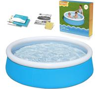 Bestway® My First Fast Set Piscine hors sol Ø 152 x 38 cm, bleue, ronde
