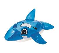 Bestway Natation Baleine pour bébé à partir de 3 Ans, 157 x 94 cm, Bleu