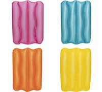 Bestway - Oreiller Coussin Gonflable Ergonomique Up in & Over 38 x 25 x 5 cm, 4 Couleurs Assorties
