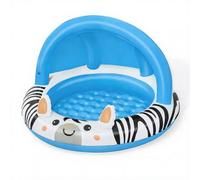 Bestway pataugeoire ronde avec pare-soleil Safari Sun - 97 x 66 cm