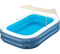 Bestway® piscine 244x61 cm gonflable, filtration à cartouche, 57450,
