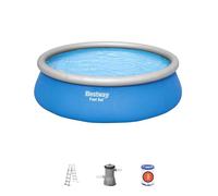 Bestway Piscine Fast Set Set 457 x 122 cm avec Pompe à Filtre et Accessoires