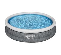 Bestway Piscine autoportante Fast Set Ronde rotin 366 x 76 cm