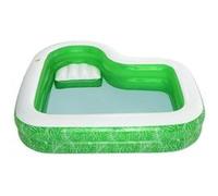 Bestway 7'7" x 7'7" x 20"/2.31m x 2.31m x 51cm Tropical Paradise Family Pool