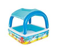 Bestway Piscine de jeu avec auvent bleu 140x140x114 cm 52192