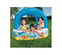 Bestway Piscine de jeu avec auvent bleu 140x140x114 cm 52192