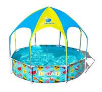 Bestway Piscine Enfants Avec Cadre Couverture Douchette Steel Pro 244x51 CM