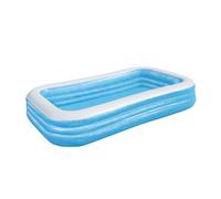 Bestway Piscine familiale carrée bleu clair 305x183x56 cm