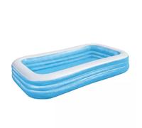 Bestway 54009 Piscine Gonflable Familiale de Luxe Bleue 305 X 183 X 56 cm