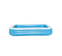 Bestway Piscine familiale rectangulaire bleue 3,05 m x 1,83 m x 56 cm